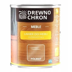 Lakier do mebli Półmat 0,75L Drewnochron