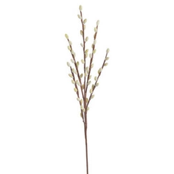 Gałązka sztuczna bazie beżowe 64cm