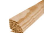 Ćwierćwałek wypukły 18x18x2100mm sosna naturalna