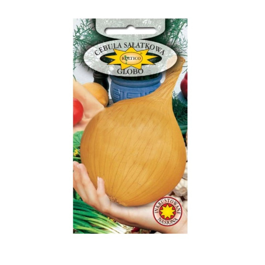Nasiona cebula Globo 1g późna, sałatkowa