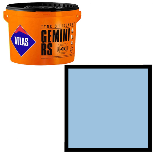 Tynk silikonowy Gemini RS 25kg Atlas SAH 0337
