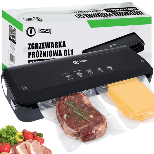 Zgrzewarka próżniowa do żywności Pakowarka automatyczna ISAJ GL1 + Folia