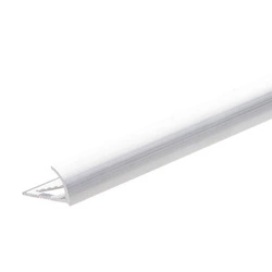 Profil krawędziowy owalny 12mm / 2,5m aluminium naturalne Cezar