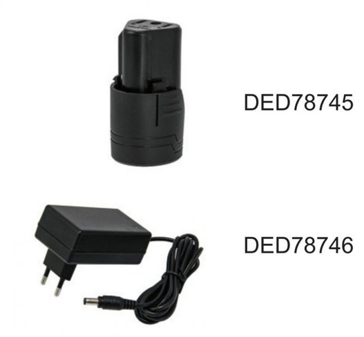 Wiertarko -wkrętarka 12V Li-ION DEDRA DED7874
