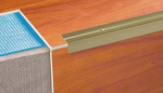 Profil szeroki ryflowany 40x20mm złoty 93cm Cezar
