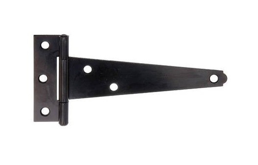 Zawias skrzyniowy czarny 125x70mm