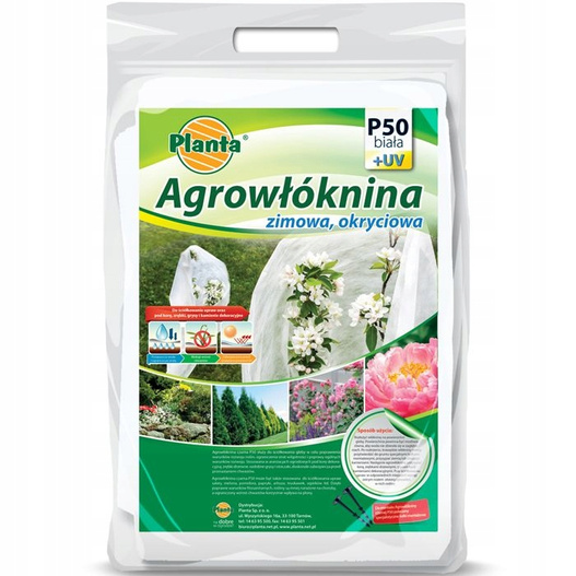 Agrowłóknina zimowa P 50 3,20x 10m biała
