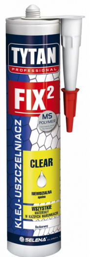 Klej montażowy Fix2 High Tack 280ml przezroczysty