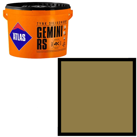 Tynk silikonowy Gemini RS 25kg Atlas SAH 0238
