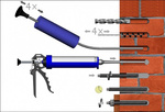 Kotwa chemiczna winylestrowa Rawlplug R-KER+ 300ml