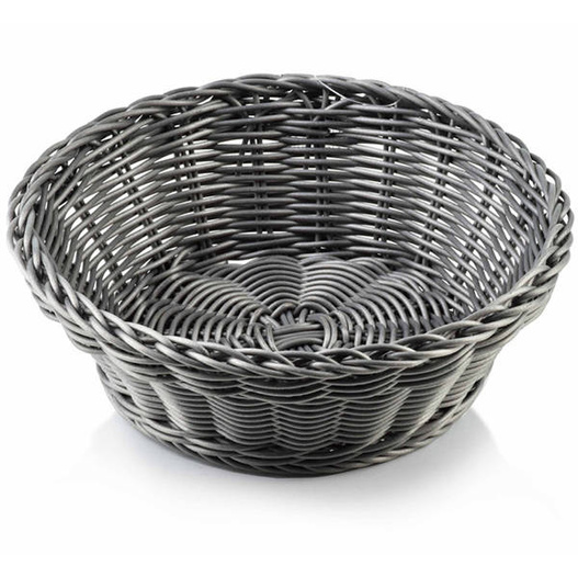 Koszyk z polirattanu Szary Fi20cm