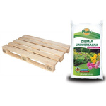 Ziemia uniwersalna do kwiatów i warzyw 60x50L Planta Paleta