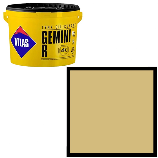 Tynk silikonowy Gemini R 25kg Atlas SAH 0015