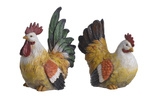 Figurka ceramiczna kogut / kura 15cm