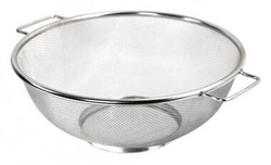 Sitko stalowe z uchwytami 25cm