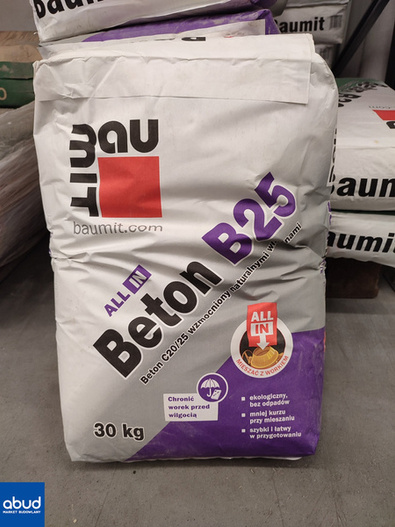 BAUMIT beton B25 ALL IN w rozpuszczalnym worku 30kg