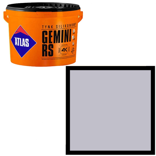 Tynk silikonowy Gemini RS 25kg Atlas SAH 0124