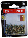 Wkręt do drewna 4x25 mm Koelner 30 sztuk