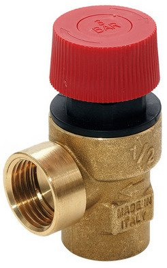 Zawór bezpieczeństwa 1/2" W-W do C.O. 3bar