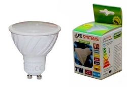Żarówka GU10 7W 6500K Oszczędna