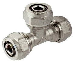 Trójnik skręcany PEX 16x16x16mm Tycner
