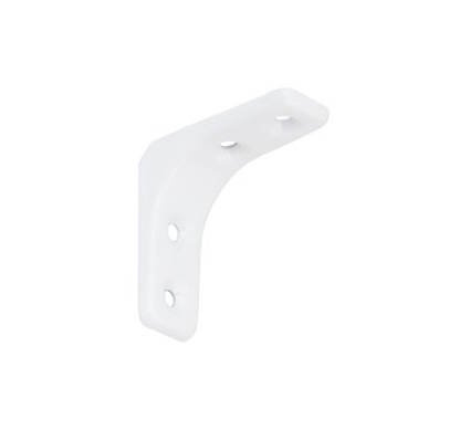 Wspornik półki WSM 130x130mm biały