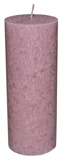 Świeca Pieńkowa Stearynowa - Wanilia Malina 12cm