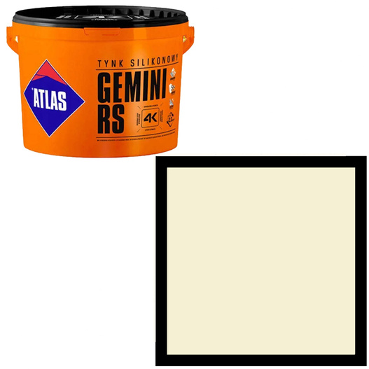 Tynk silikonowy Gemini RS 25kg Atlas SAH 0002