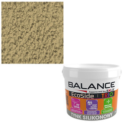 Tynk silikonowy BALANCE EcoSide baranek 1,5mm 25kg LK16