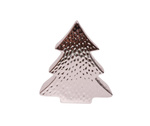 Choinka ceramiczna srebrna 14cm