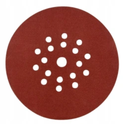 Krążek ścierny 225mm 9/19 z otworami ziarnistość 220