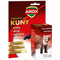 Płyn odstraszający kuny i  inne dzikie zwierzęta