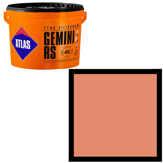 Tynk silikonowy Gemini RS 25kg Atlas SAH 0276