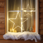 Gwiazda LED 58cm ciepły biały
