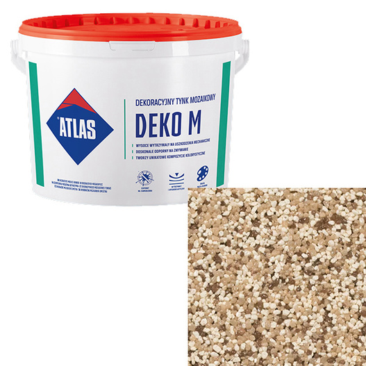 Tynk mozaikowy Deko M TM0 1,5mm 25kg Kolor 733 Atlas