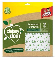 Ściereczki domowe 2 sztuki biodegradowalne
