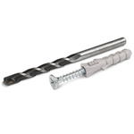 FIX Kołek rozporowy 5x25 mm z wkrętem 3,5x30 mm z wiertłem