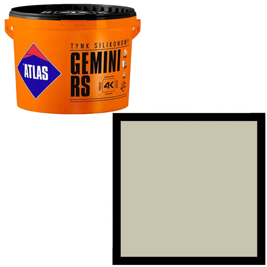 Tynk silikonowy Gemini RS 25kg Atlas SAH 0003
