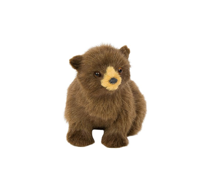 Niedźwiadek brązowe futerko 9x11cm - zdjęcie 1