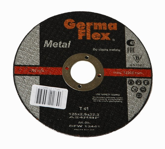Tarcza GM do metalu 125x2.5x22.2mm