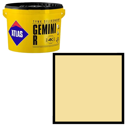 Tynk silikonowy Gemini R 25kg Atlas SAH 0020