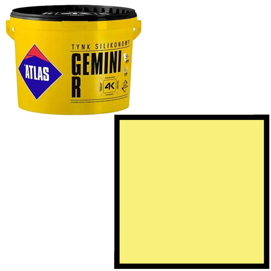 Tynk silikonowy Gemini R 25kg Atlas SAH 0208