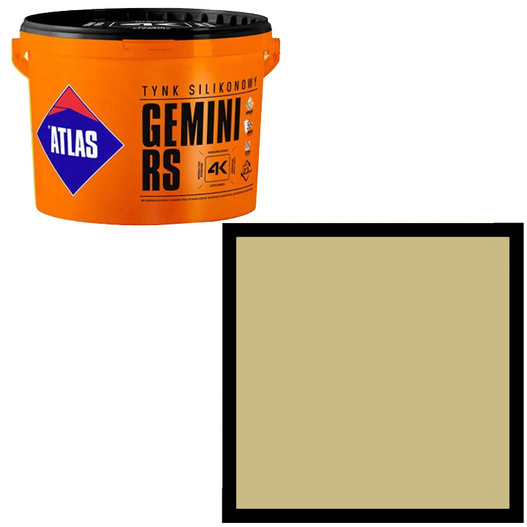 Tynk silikonowy Gemini RS 25kg Atlas SAH 0232