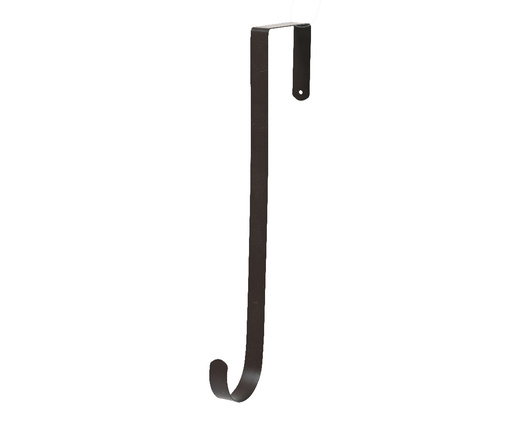 Hak do wieńca metalowy brązowy 28cm