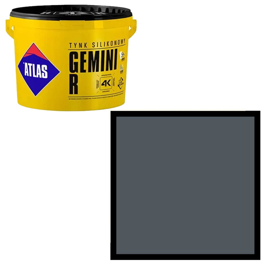 Tynk silikonowy Gemini R 25kg Atlas SAH 0400