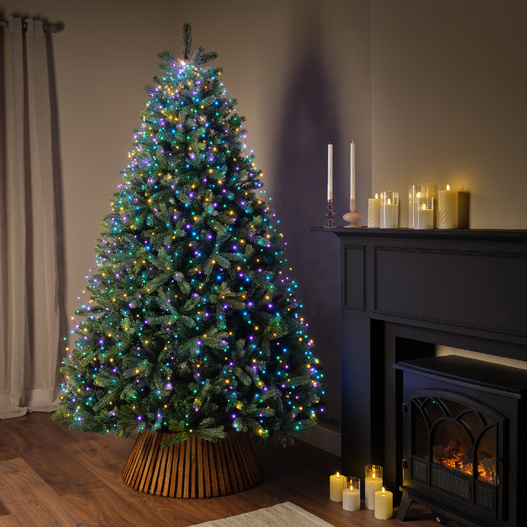 Lampki LED 408 żyłka Wiązki 1,8m multicolor