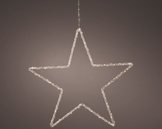 Gwiazda LED 58cm ciepły biały