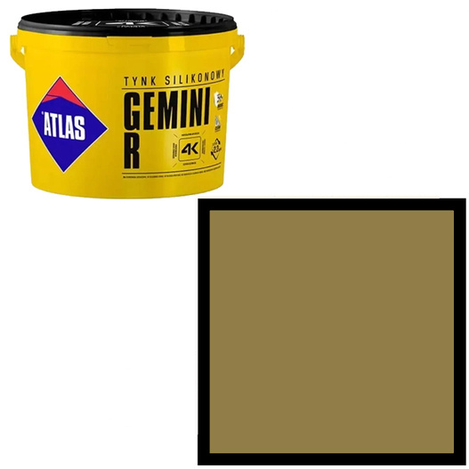 Tynk silikonowy Gemini R 25kg Atlas SAH 0235