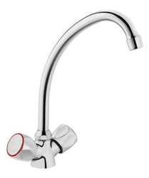 Bateria zlewozmywakowa stojąca Teno chrom