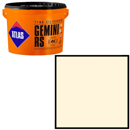 Tynk silikonowy Gemini RS 25kg Atlas SAH 0031